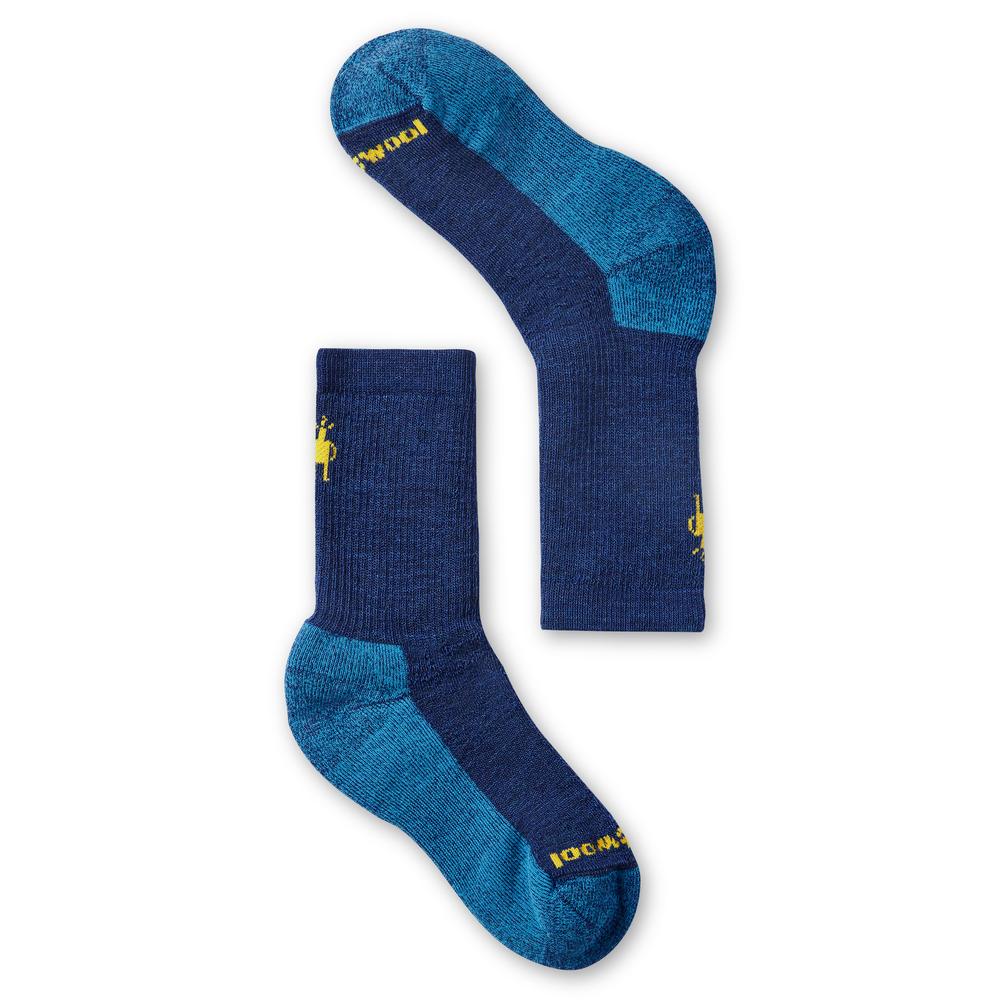 Smartwool Kids' Hike Full Cushion Crew Socks ALPINE_BLUE