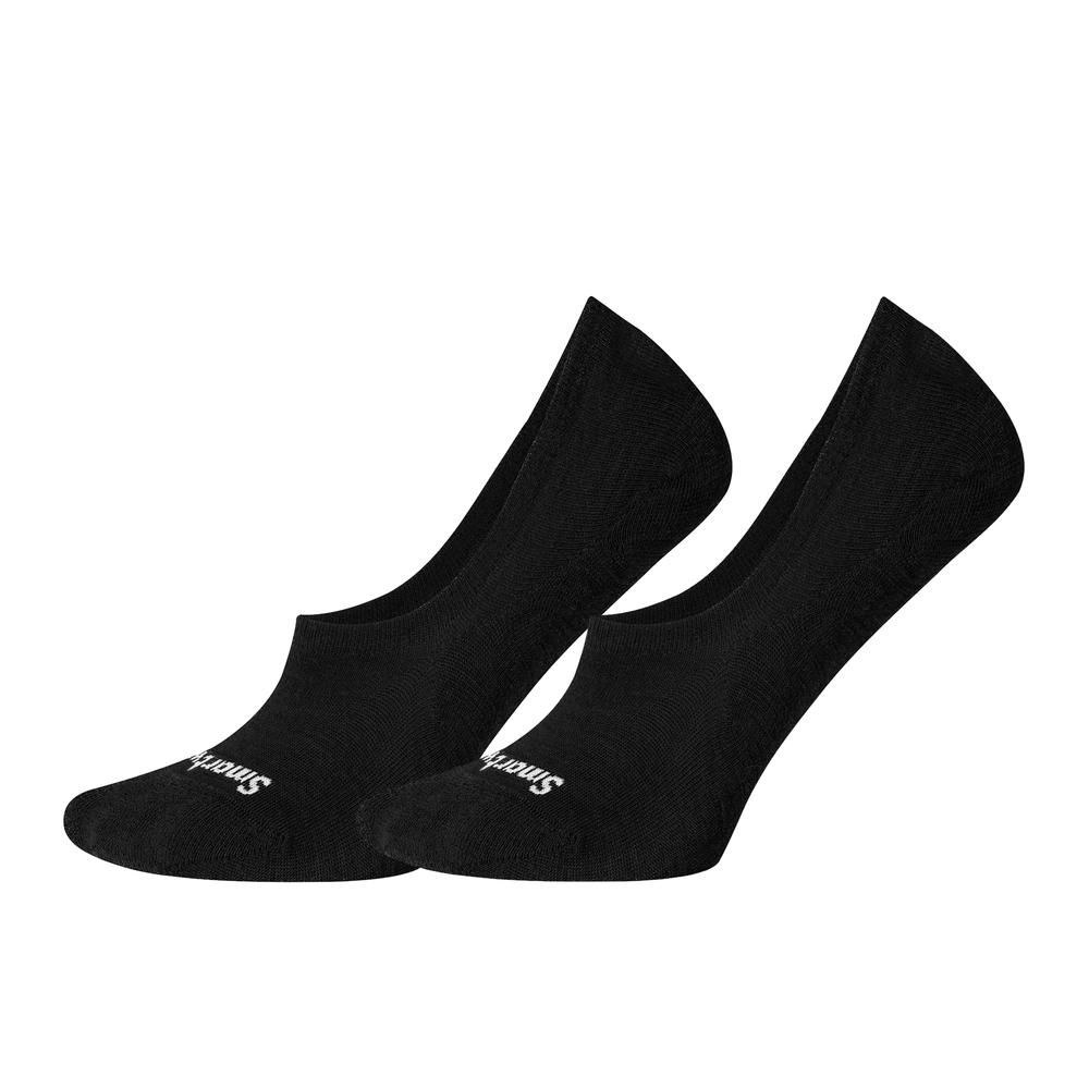 Smartwool Women's Everyday No Show Socks 2 Pairs BLACK