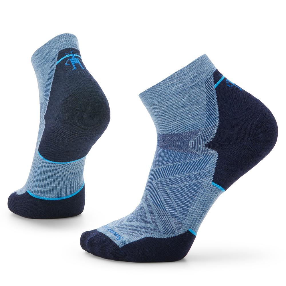 Smartwool Run Targeted Cushion Ankle Socks MIST_BLUE