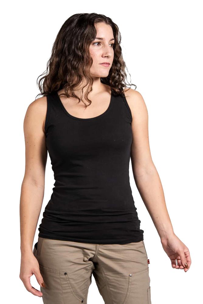 Dovetail Workwear Women's Solid Tank Top BLACK