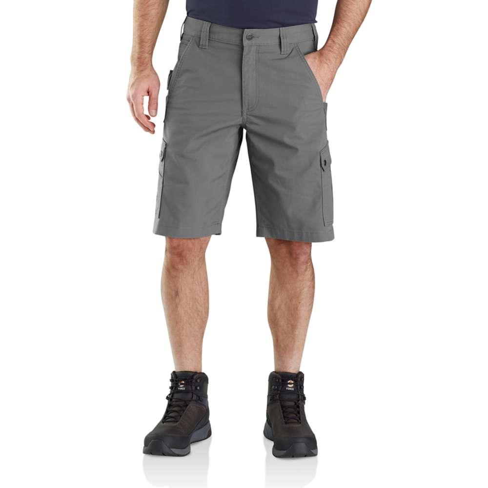 Carhartt Men's Rugged Flex Relaxed Fit Ripstop Cargo Shorts 11in Inseam STEEL