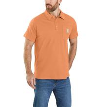  Carhartt Men's Force Relaxed Fit Midweight Short Sleeve Pocket Polo Shirt