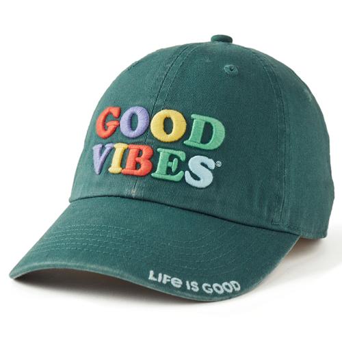 Life Is Good Good Vibes Chill Cap