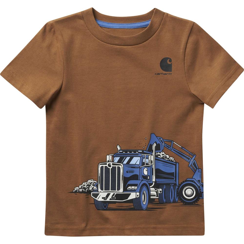  Carhartt Toddler's Short Sleeve Dump Truck Wrap Tee Shirt