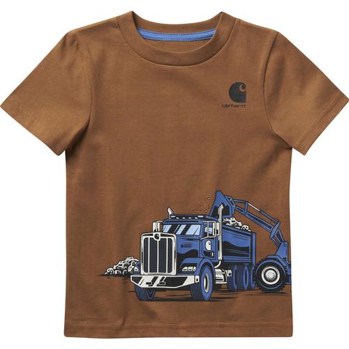 Carhartt Toddler's Short Sleeve Dump Truck Wrap Tee Shirt