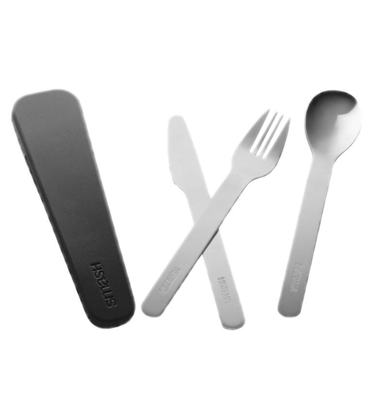  Smash Stainless Steel Cutlery Set With Silicon Case