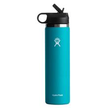 Hydro Flask 24oz Wide Mouth Bottle with Straw Lid LAGUNA