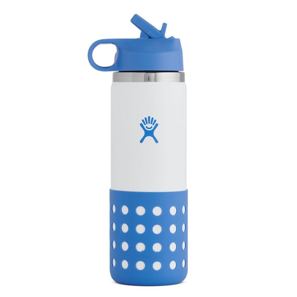 Hydro Flask Kids' 20oz Wide Mouth Bottle with Straw Lid COVE