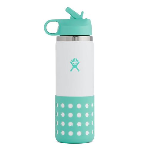 Hydro Flask Kids' 20oz Wide Mouth Bottle with Straw Lid