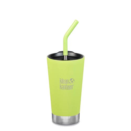 Klean Kanteen 16oz Insulated Tumbler with Straw Lid Juicy Pear