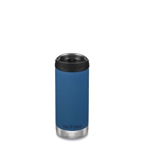 Klean Kanteen TKWide 12oz with Cafe Cap Real Teal