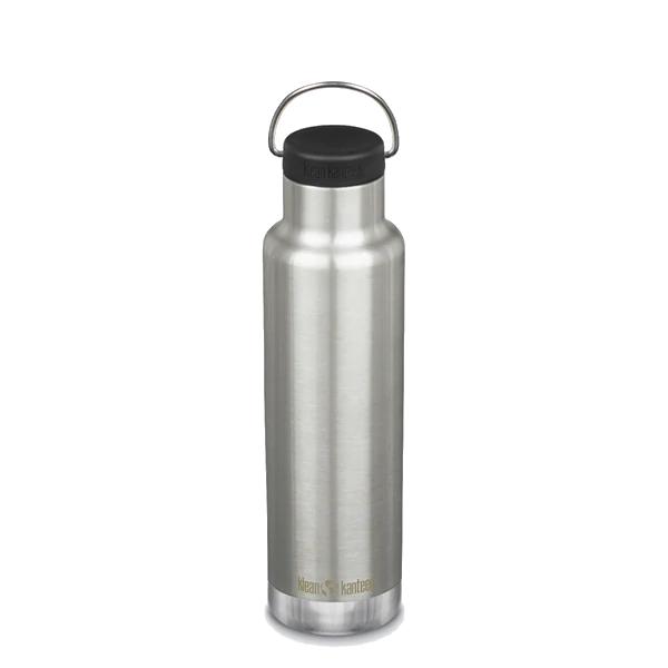  Klean Kanteen Insulated Classic 20oz Bottle With Loop Cap Stainless