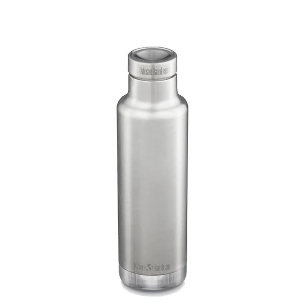 Klean Kanteen Insulated Classic 25oz with Pour Through Cap Stainless STAINLESS