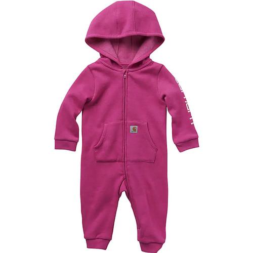 Carhartt Infants' Long Sleeve Fleece Zip Front Hooded Coverall