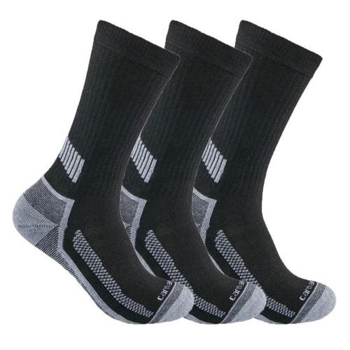 Carhartt Force Midweight Crew Socks 3-Pair Pack