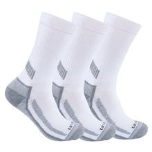 Carhartt Force Midweight Crew Socks 3-Pair Pack WHITE