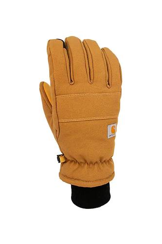 Carhartt Men's Insulated Duck Synthetic Leather Knit Cuff Glove