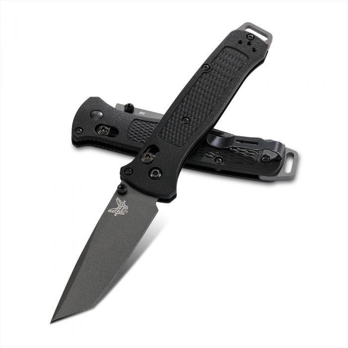 Benchmade Bailout Axis Tanto Black Folding Knife BLACK