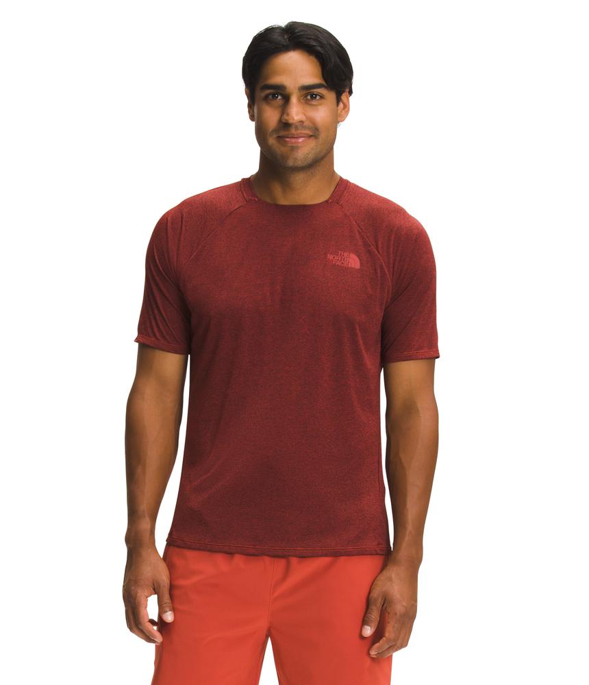 The North Face Men's Big Pine Short Sleeve Crew Shirt SPICERED