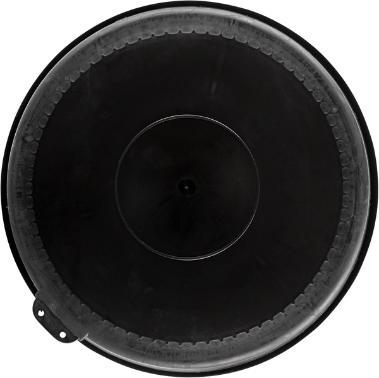 Sea-Lect Designs Performance Hatch Cover Lid Only 10in Round BLACK