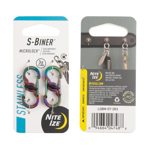 NiteIze S-Biner Microlock 2 Pack