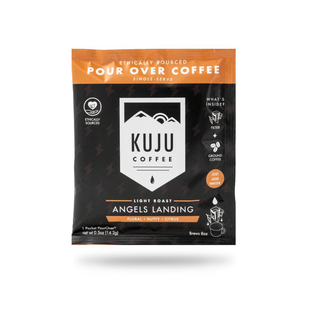  Kuju Single- Serve Angels Landing Light Roast Pour Over Coffee