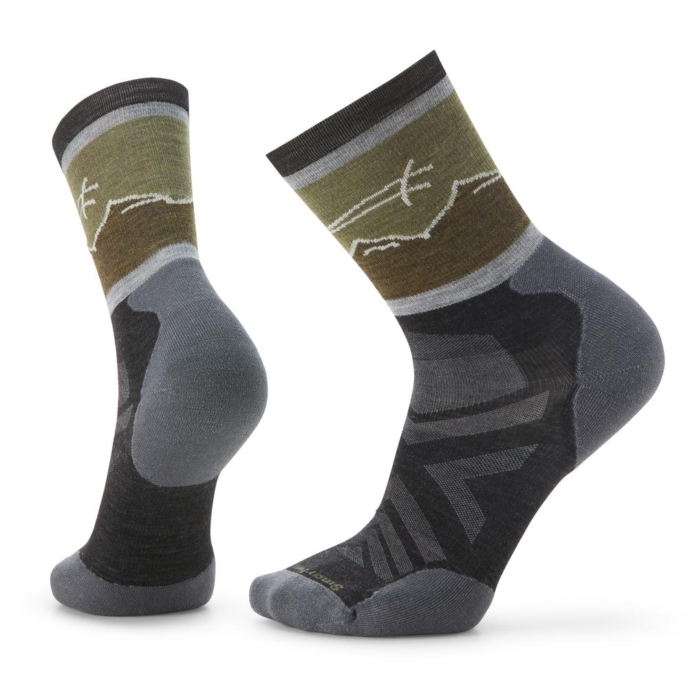 Smartwool Athlete Edition Approach Crew Socks CHARCOAL