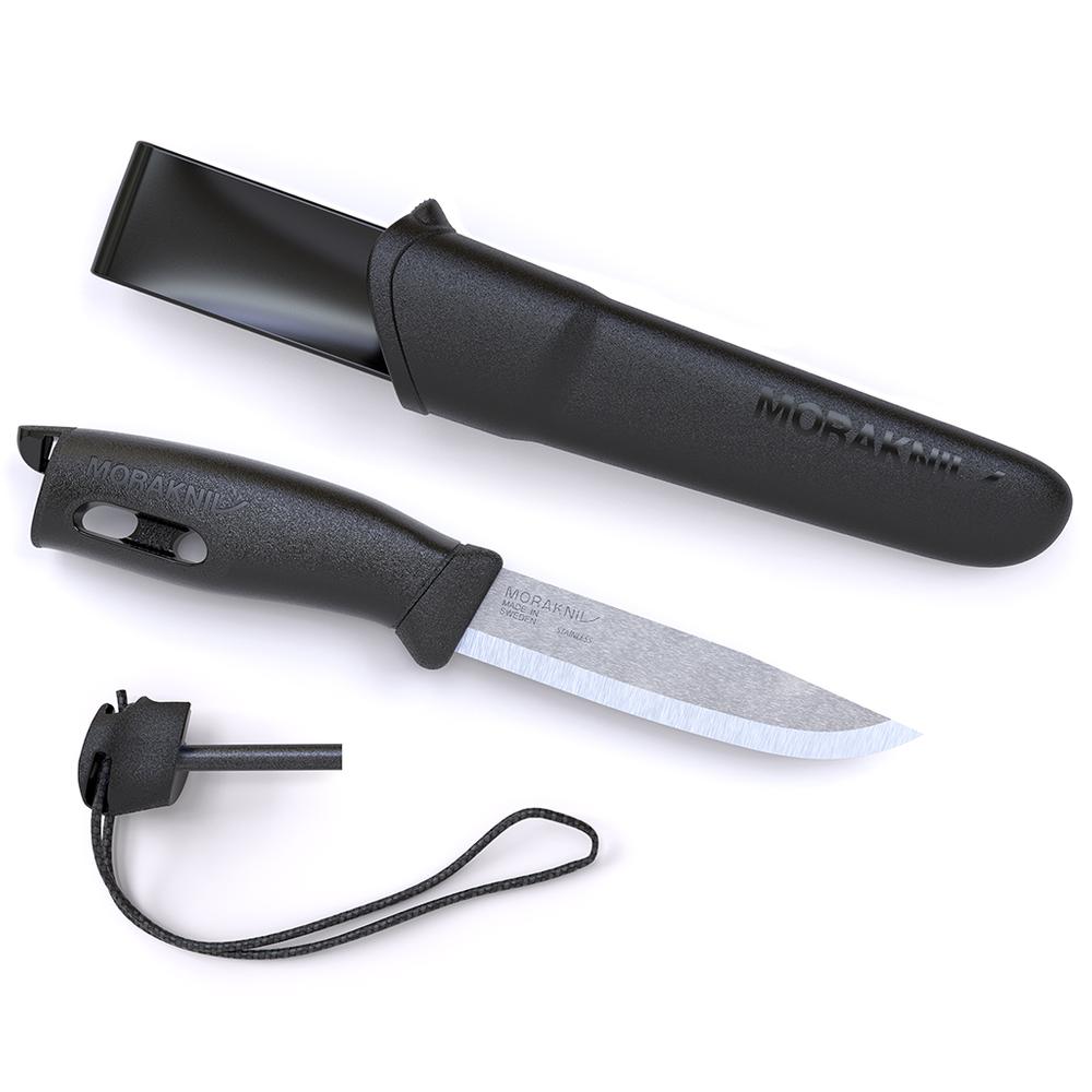 Morakniv Companion Spark Fire Starter Knife Black BLACK