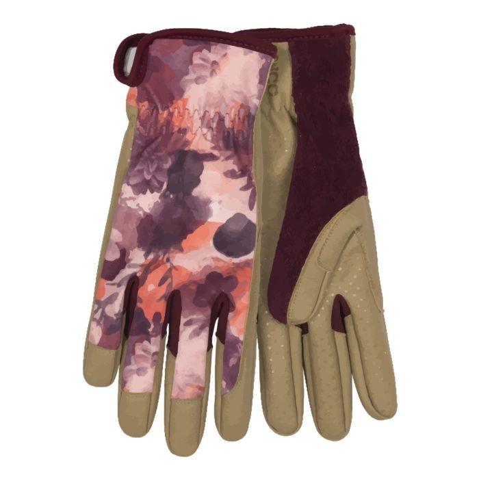 Kinco Women's KincoPro Synthetic Leather Gloves with SlipNOT Dots PURPLE