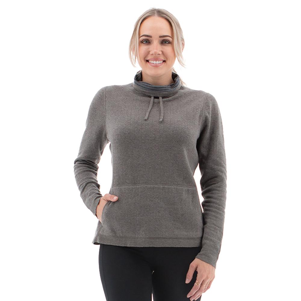 Aventura Women's Seeley Reversible Pullover BRUSHED_NICKLE