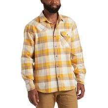 Howler Brothers Men's Harkers Flannel Shirt WHEATFIELD