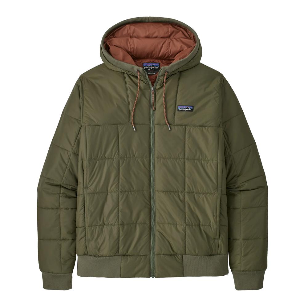 Patagonia Men's Box Quilted Windproof Hoody BASIN_GREEN