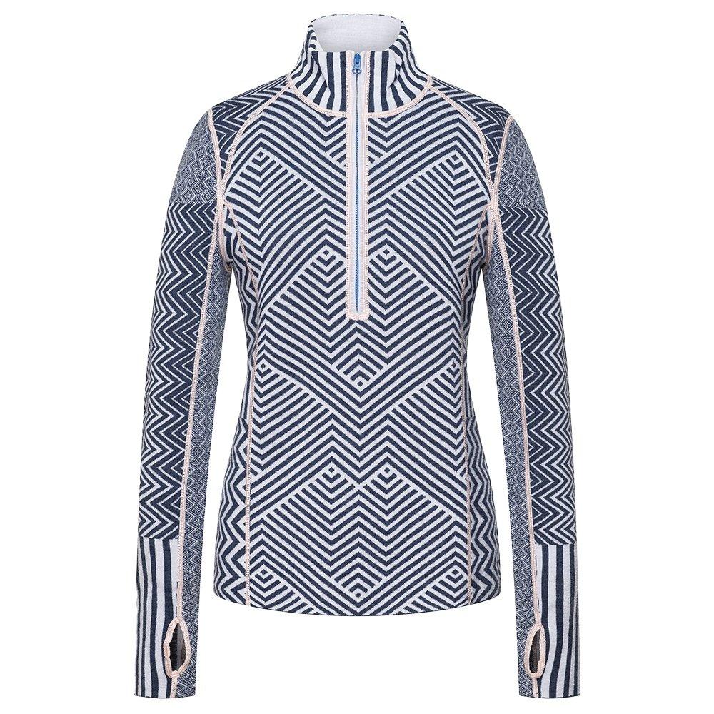  Icelandic Designs Women's Phoebe Half- Zip Sweater