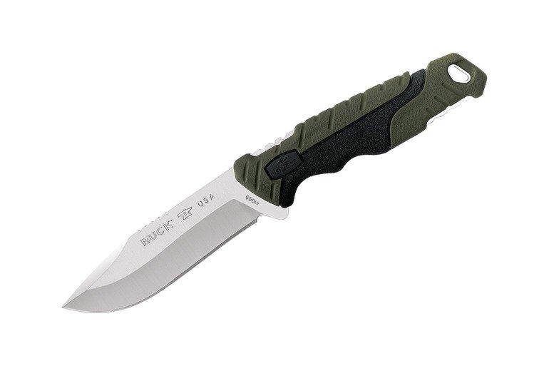 Buck Knives Pursuit Small Fixed Blade Knife GREEN