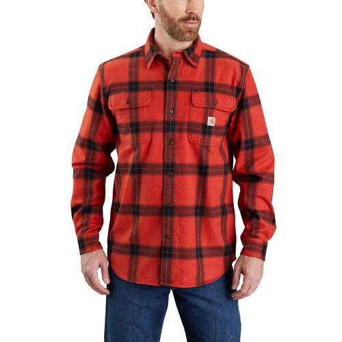 Carhartt Men's Heavyweight Flannel Plaid Shirt