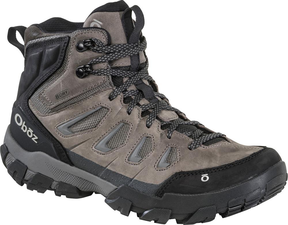 Oboz Men's Sawtooth X Mid Waterproof Hiking Boots CHARCOAL