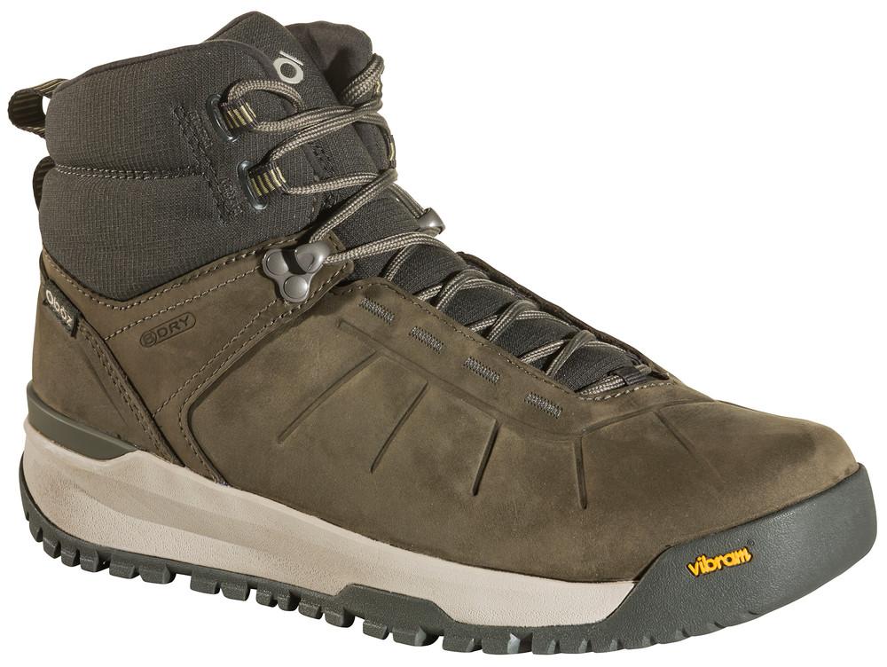 Oboz Men's Andesite Mid Insulated Waterproof Boot THUNDER_GRAY