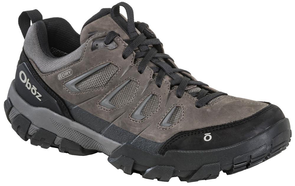 Oboz Men's Sawtooth X Low Waterproof Hiking Shoe CHARCOAL