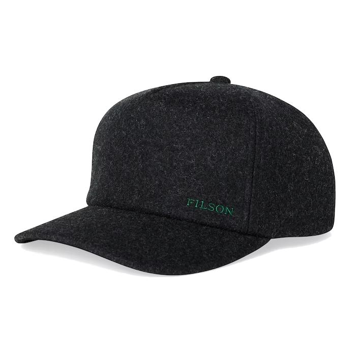 Filson Mackinaw Wool Forester Cap CHARCOAL
