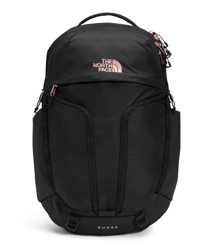The North Face Women's Surge Backpack BLACK_BCORAL