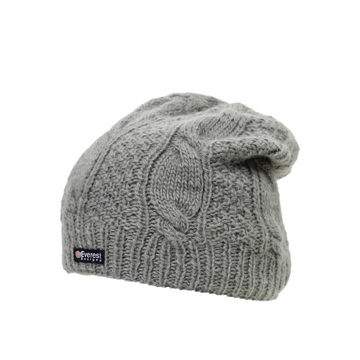 Everest Designs Slouch Copper Beanie SILVER