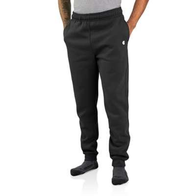 Carhartt Men's Relaxed Fit Midweight Tapered Sweatpants BLACK