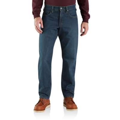  Carhartt Men's Rugged Flex Relaxed Fit Fleece Lined 5 Pocket Jeans