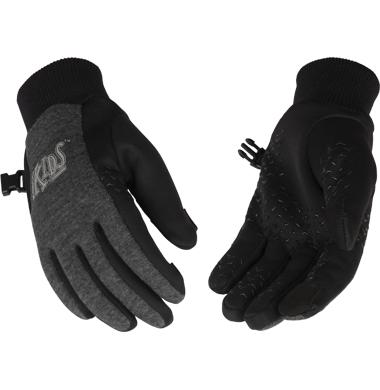 Kinco Kids' Lightweight Fleece Gloves BLACK