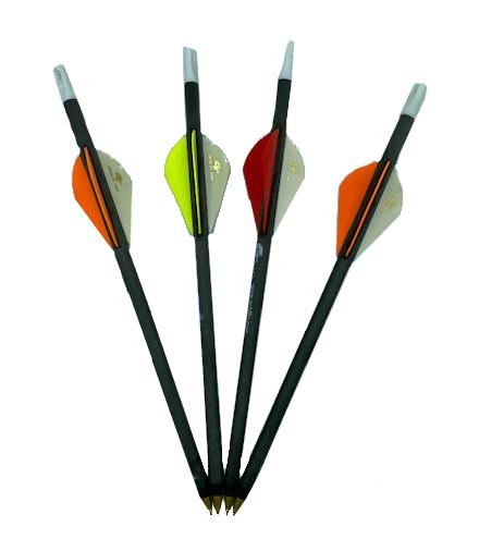 Carbon Arrow Ballpoint Pens 4 Pack BLACKINK