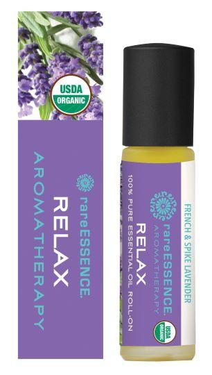  Rare Essence Aromatherapy Relax Organic Roll- On