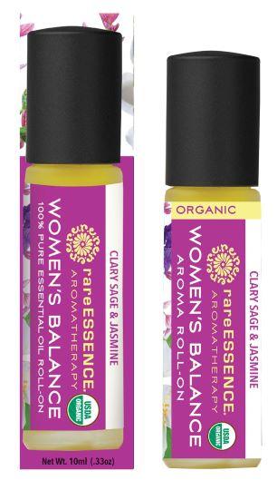  Rare Essence Aromatherapy Women's Balance Organic Roll- On