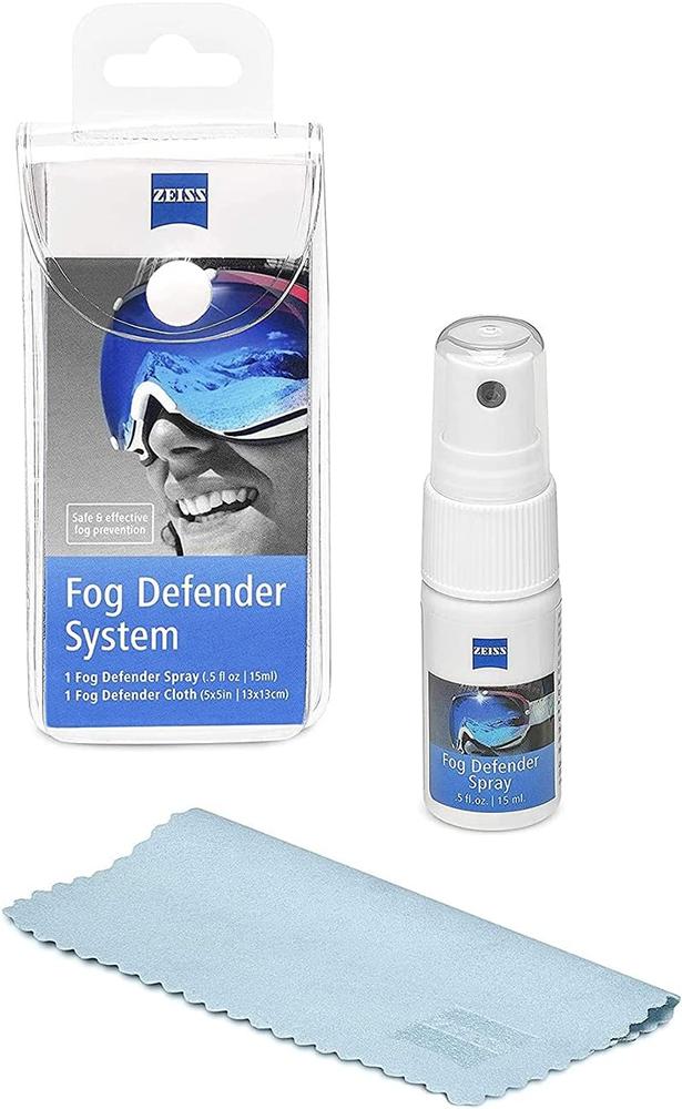 Zeiss Optics Fog Defender System with Spray and Cloth CLEAR
