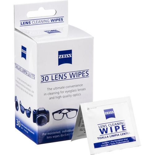 Zeiss Optics Specialty Lens Wipes Box of 30 CLEAR