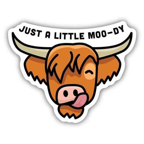 Stickers Northwest Highland Cow Sticker